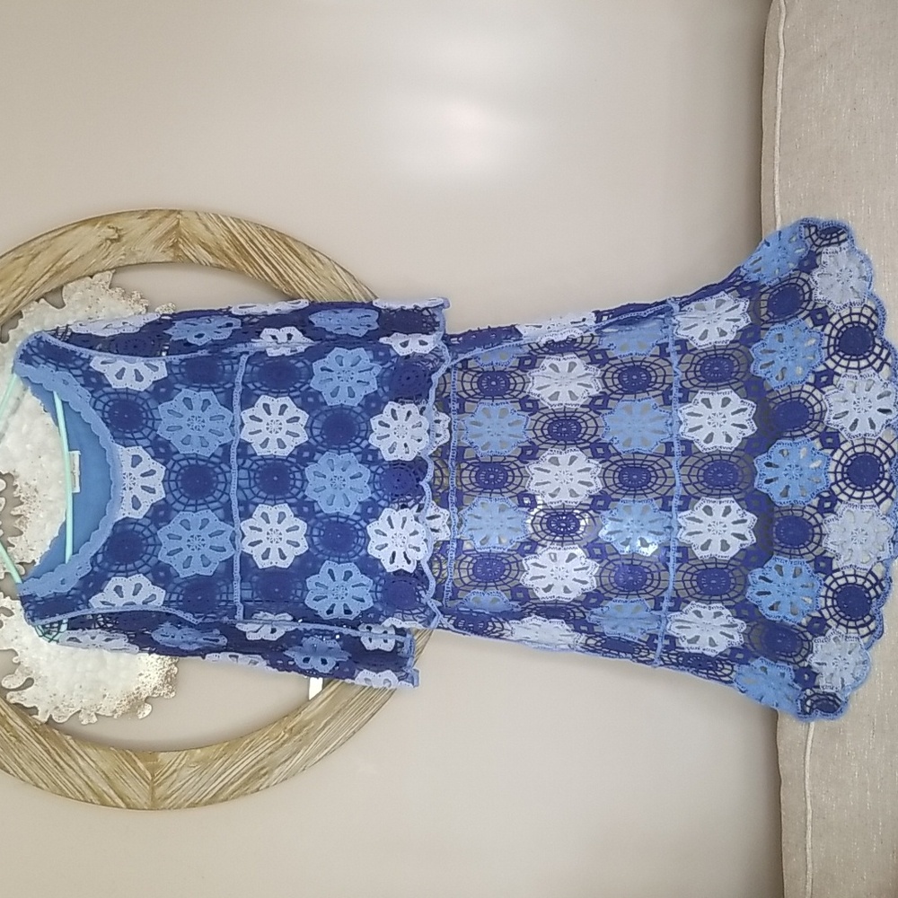 💙Crocheted sweater - Picture 2 of 9